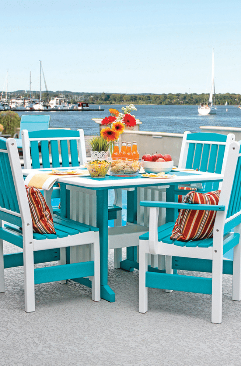 A Guide to Cleaning Poly Furniture Poly Lumber Furniture