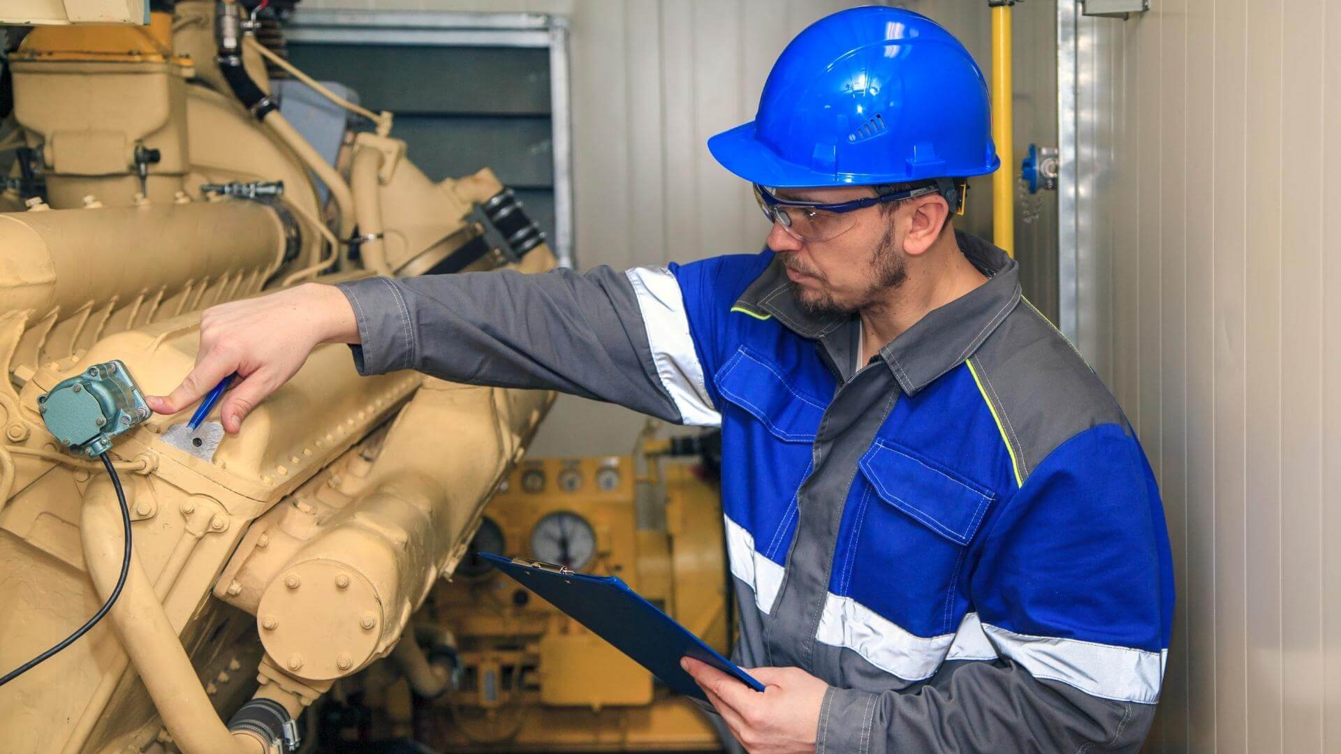 Diesel generator maintenance with IoT remote monitoring, diagnostics