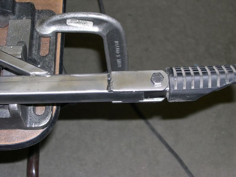 gman's Custom Highway Pegs for the KLR650