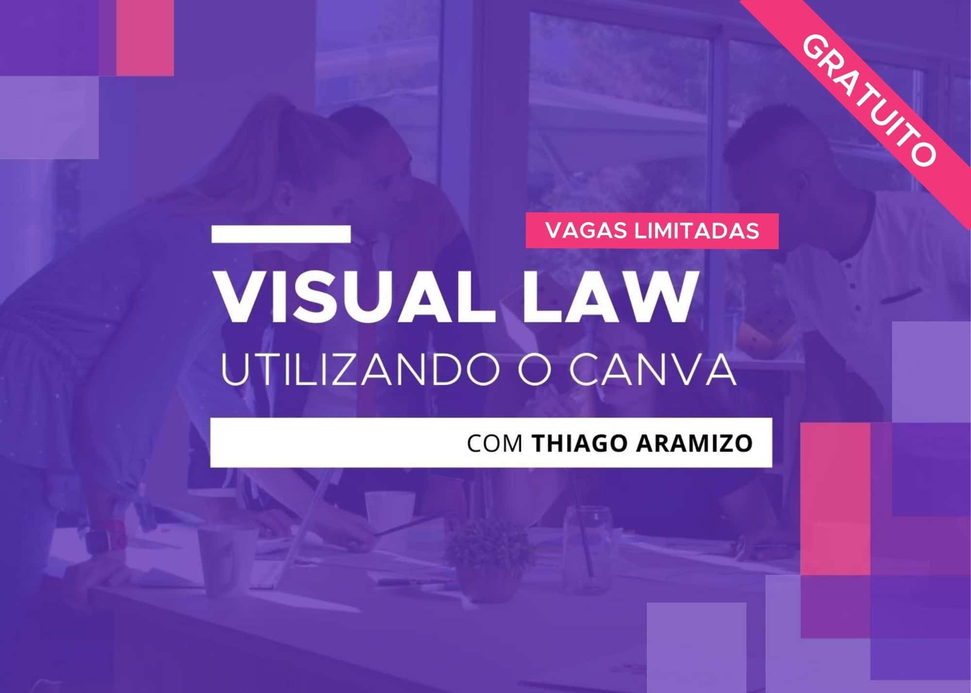 Curso Visual Law utilizando o Canva KLSN