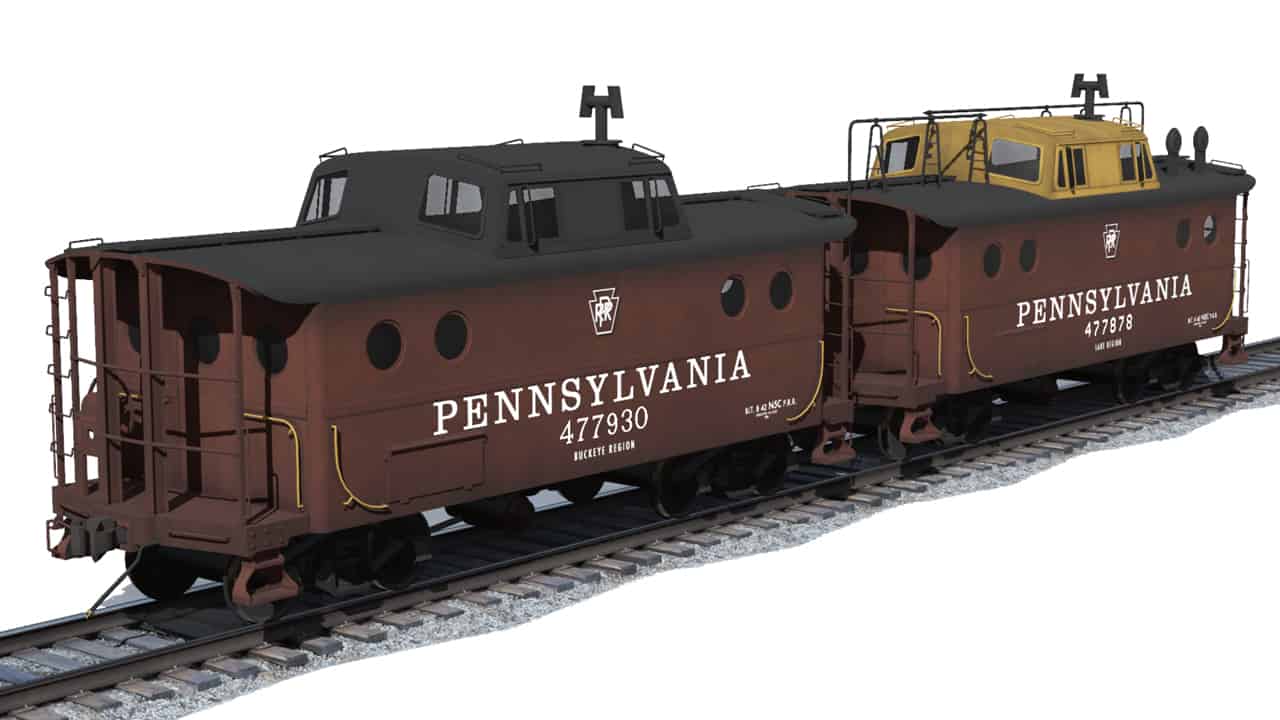 PRR/PC/PP&L/CR N5c Caboose Megapack