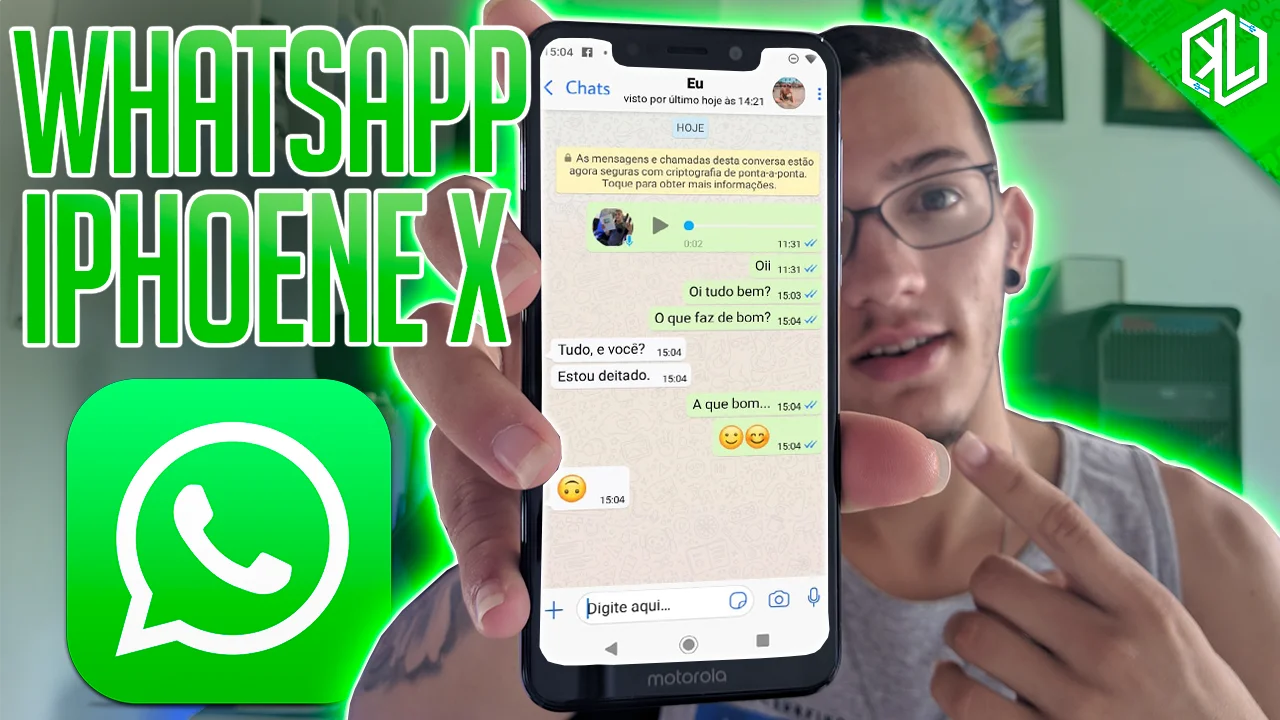 RC WhatsApp v7.90 WhatsApp do IOS Para Android KL TUTORS