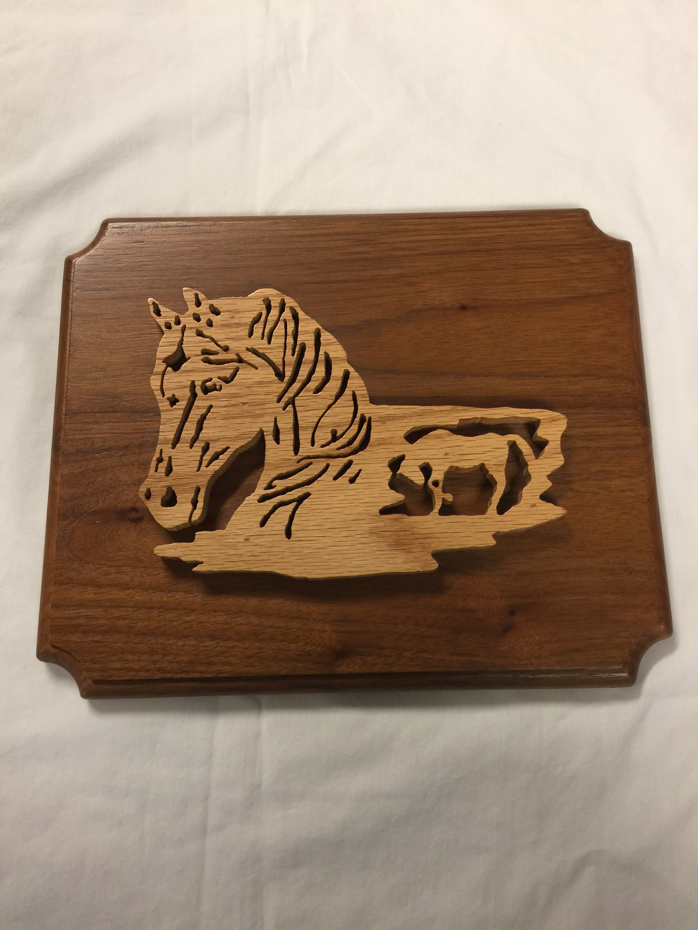 Intricate Detailed Hardwood Art • Scroll Saw Designs • K&M Hardwoods