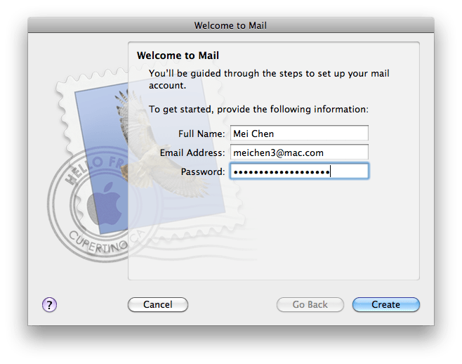 How do I set up email on my lap top I have email on my