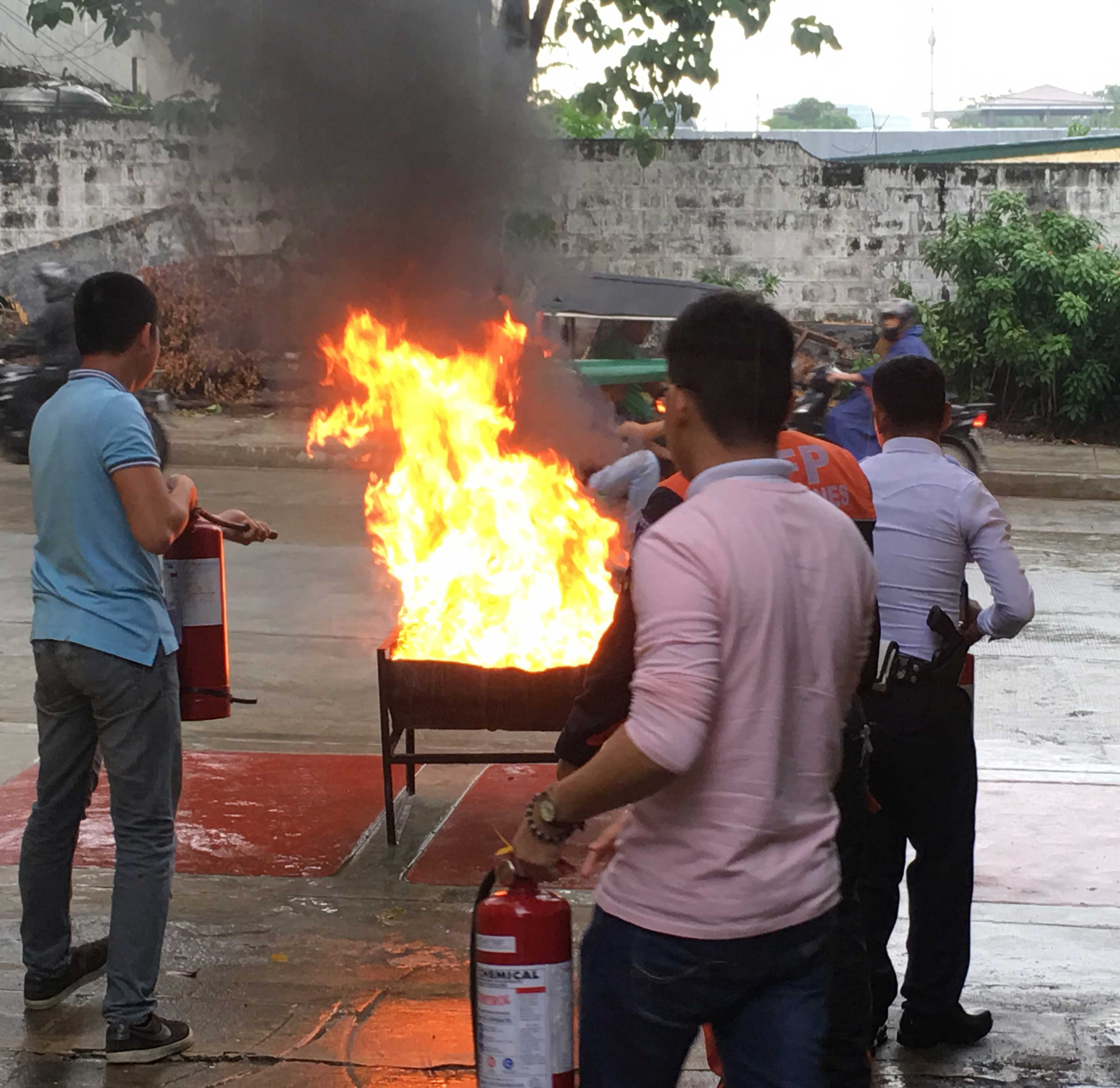 BFP Conducts Fire Safety and Earthquake Drill at KMBI Head Office