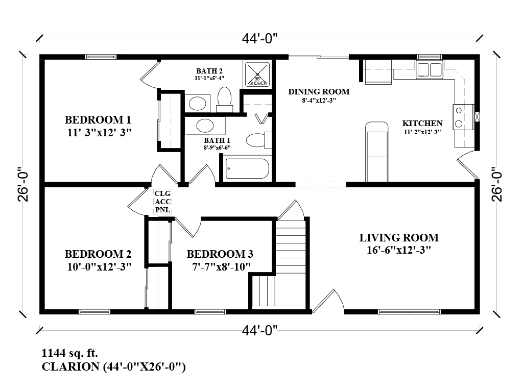Beautifully Built Ranch Modular Homes Kintner Modular Homes Builder