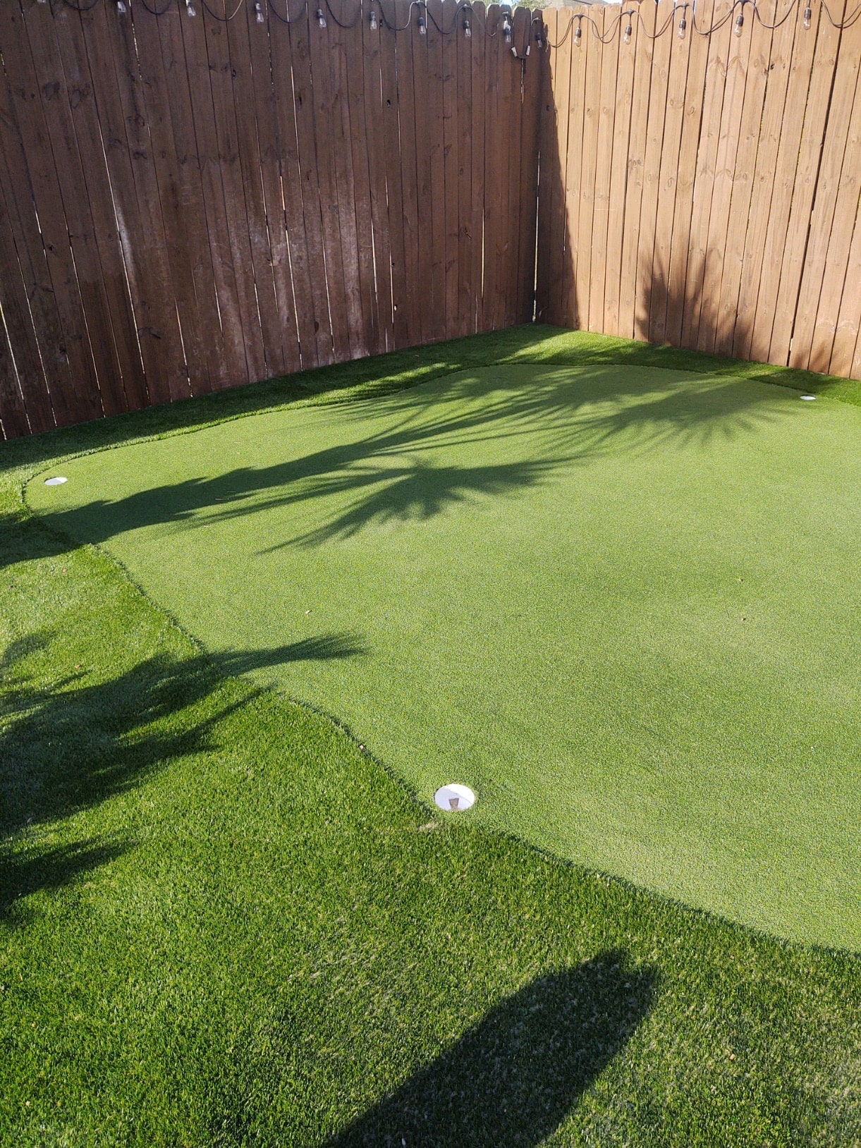 Backyard Putting Green - KMI Sports Construction