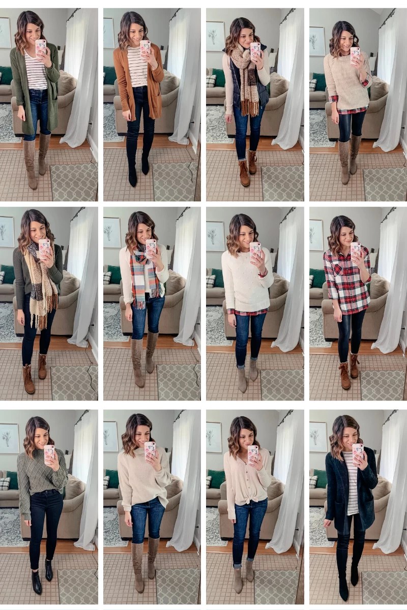 Winter Capsule Wardrobe Outfits