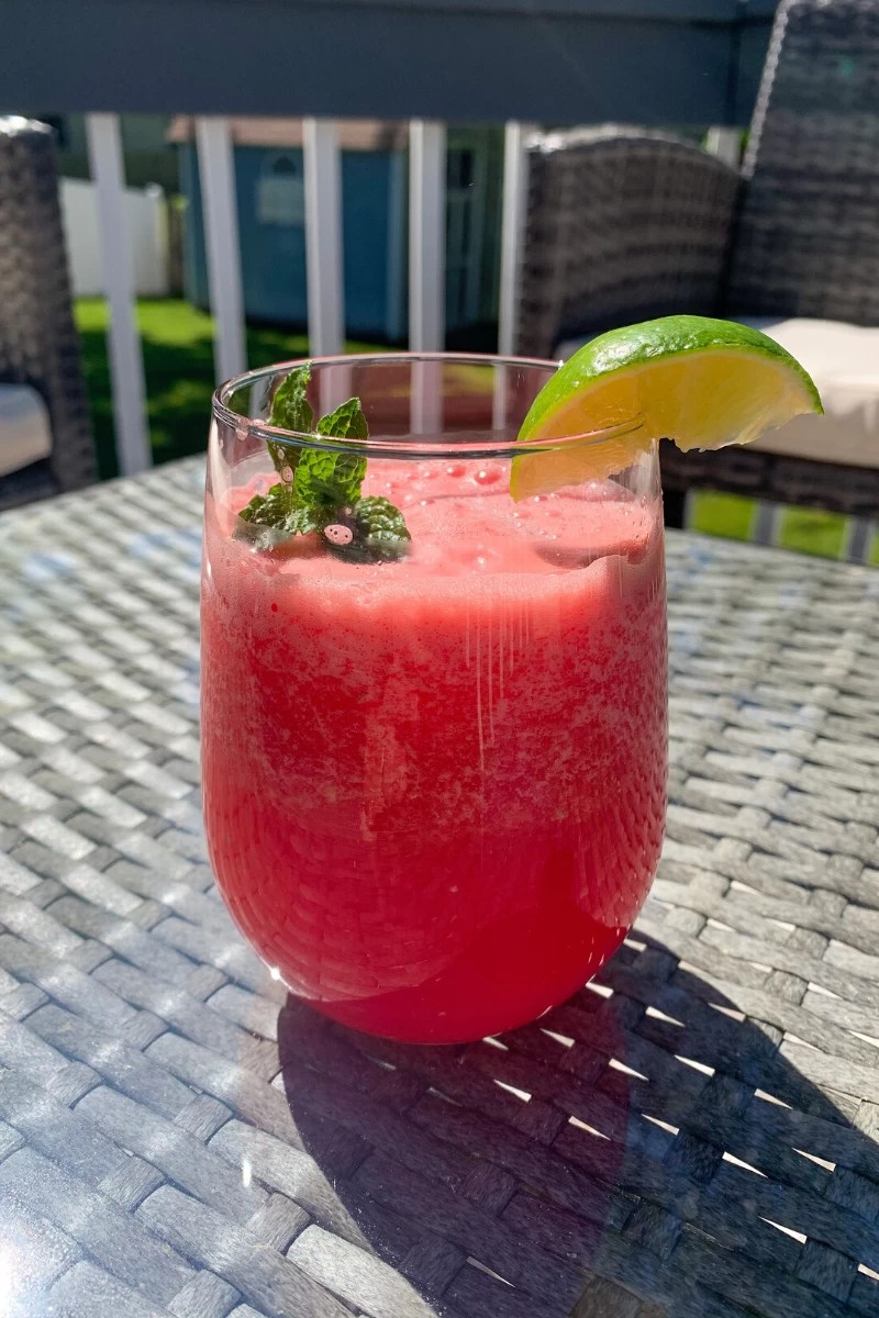 watermelon mint margaritas