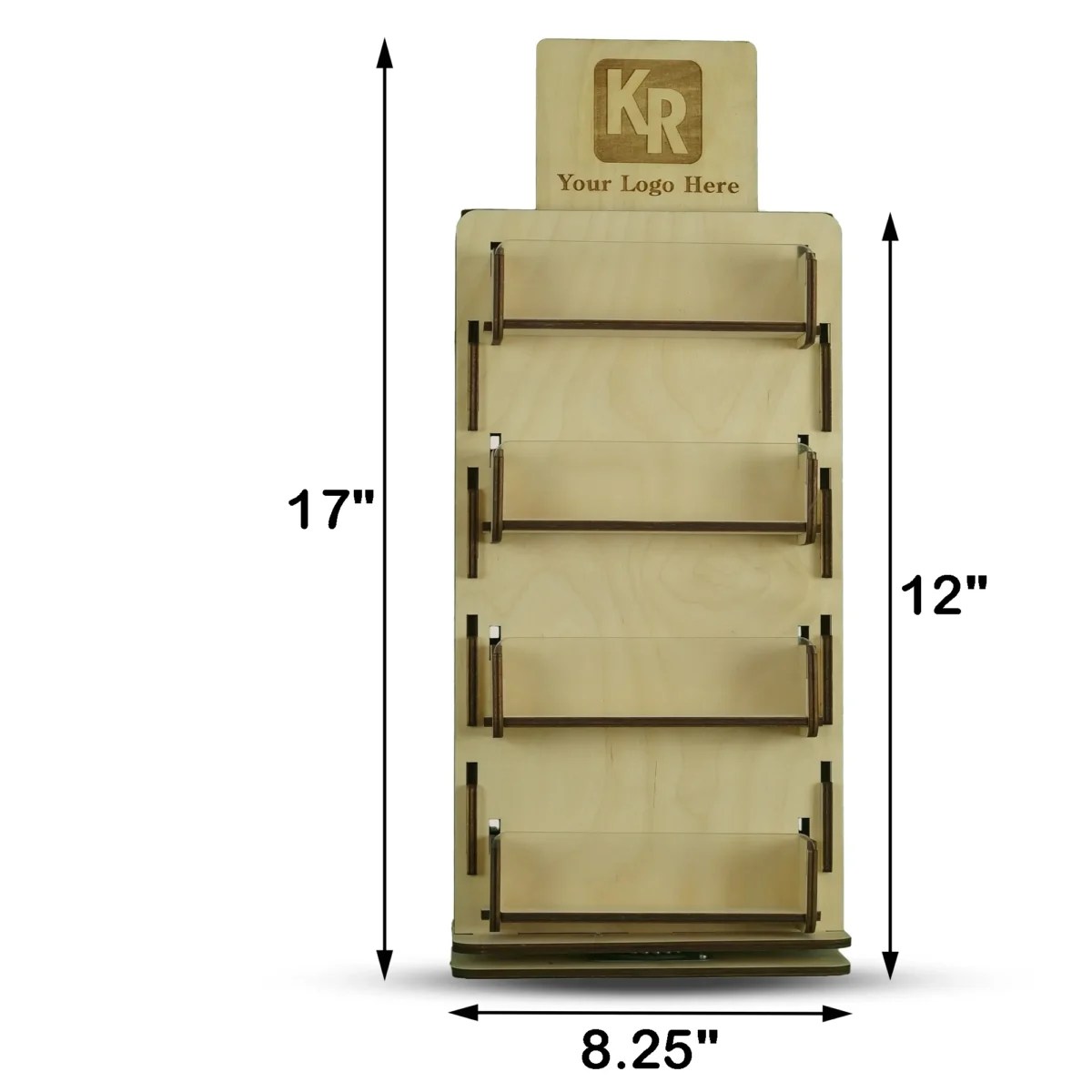 Sticker Display with 8 Shelves KMR Displays