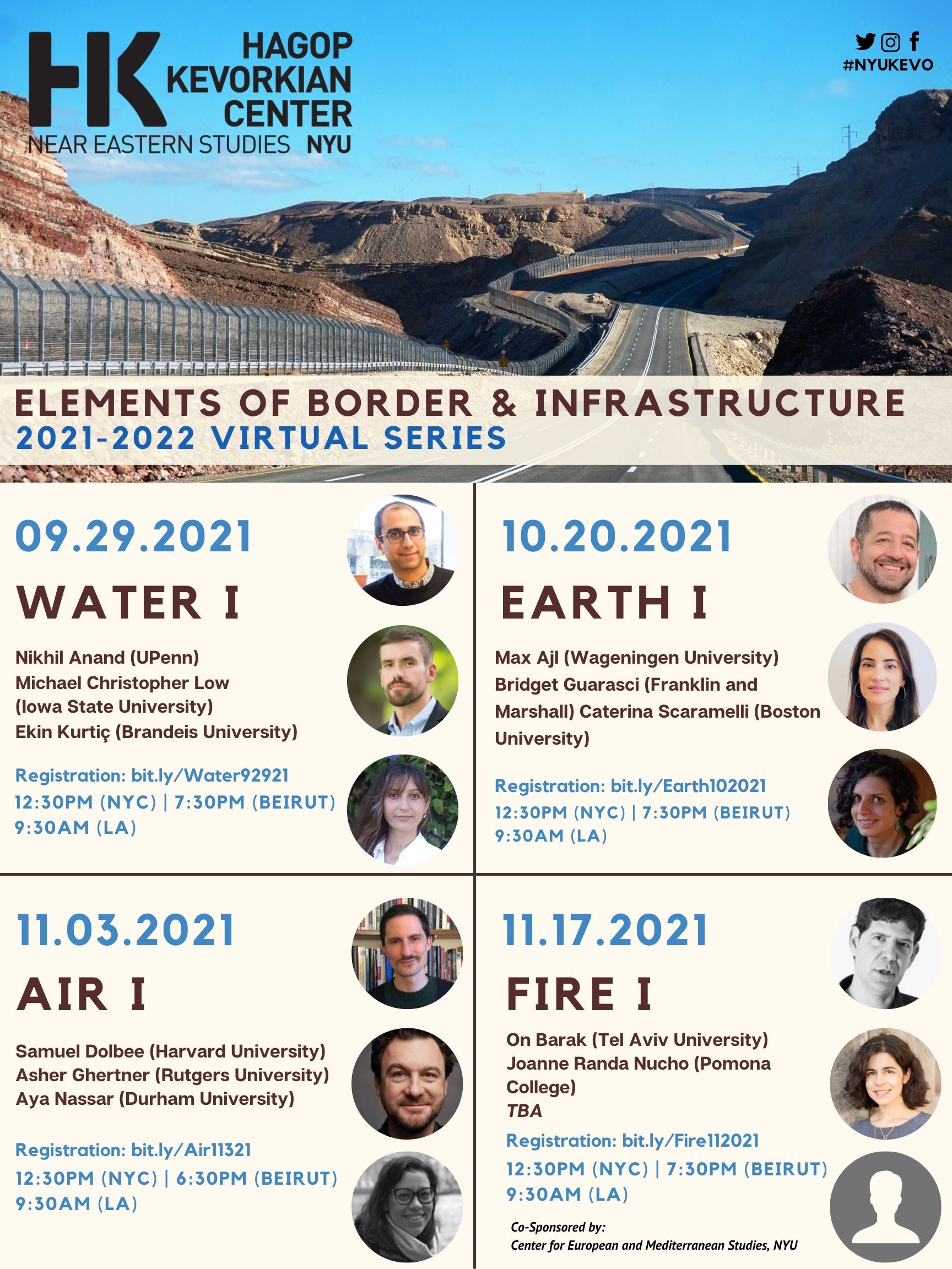 Announcing NYU Hagop Kevorkian Center 20212022 Virtual Series