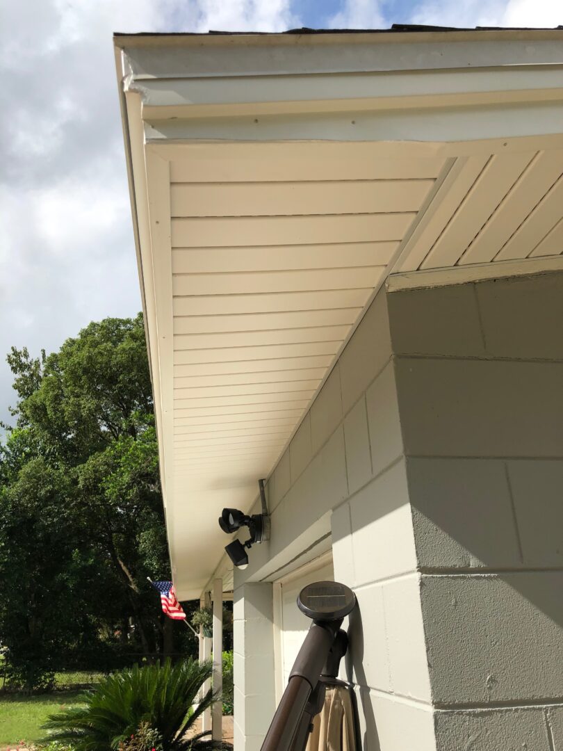 White Soffit / Fascia / Patio Cover KMS Systems, Inc