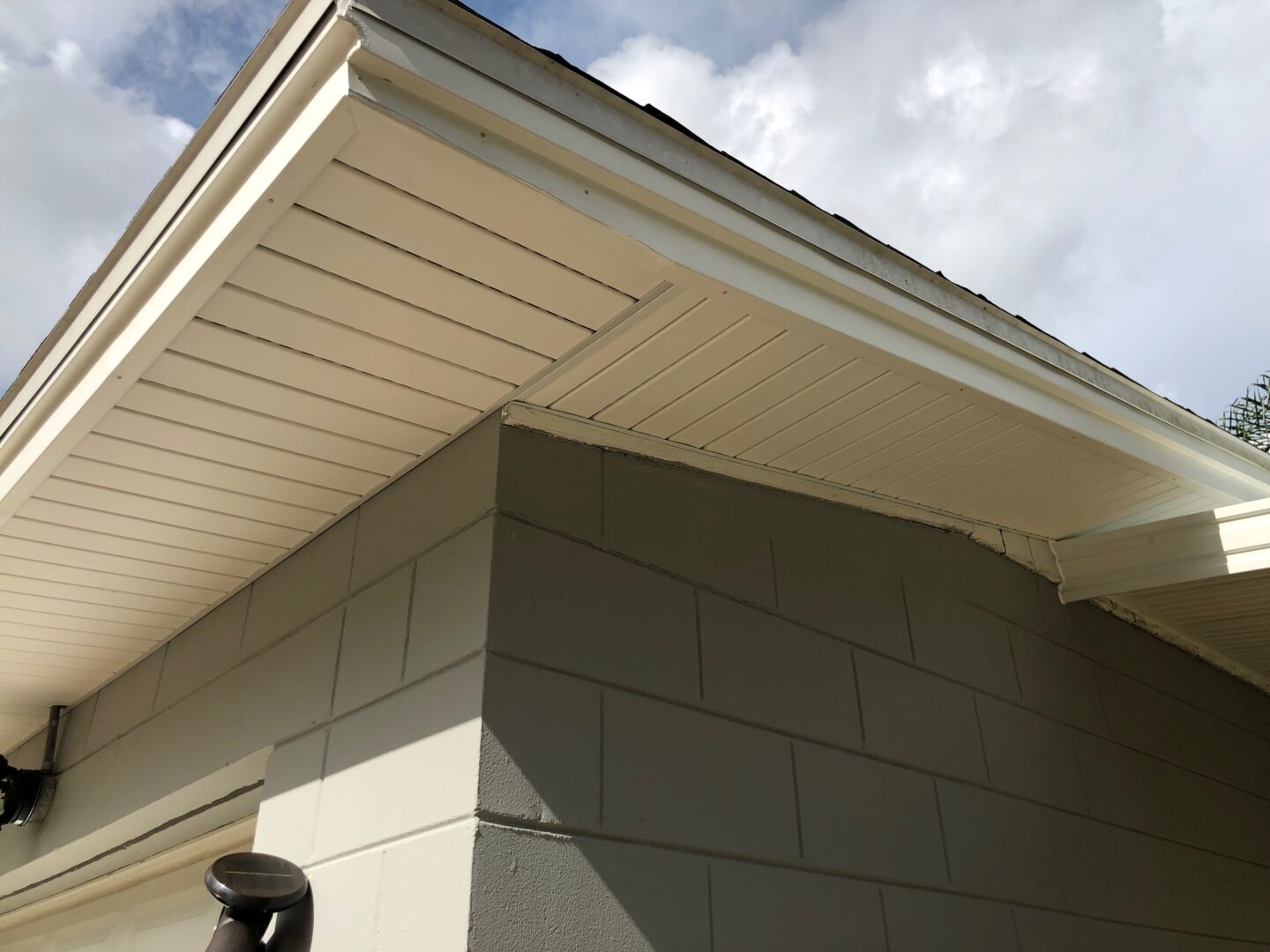 White Soffit / Fascia / Patio Cover KMS Systems, Inc