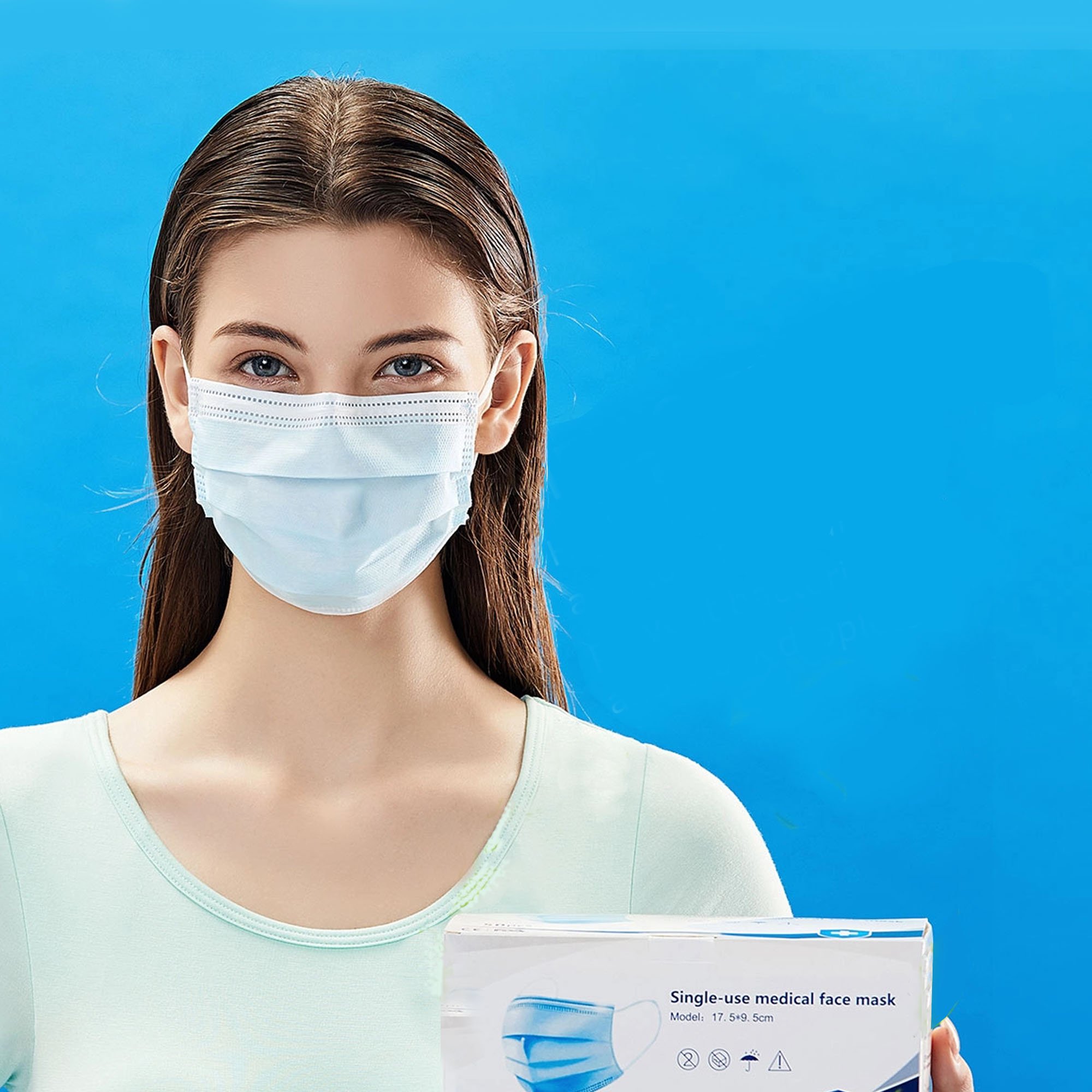 Disposable 3Layer Protective, Soft Skin Layer Face Mask Bulk Buy KN95MaskMall