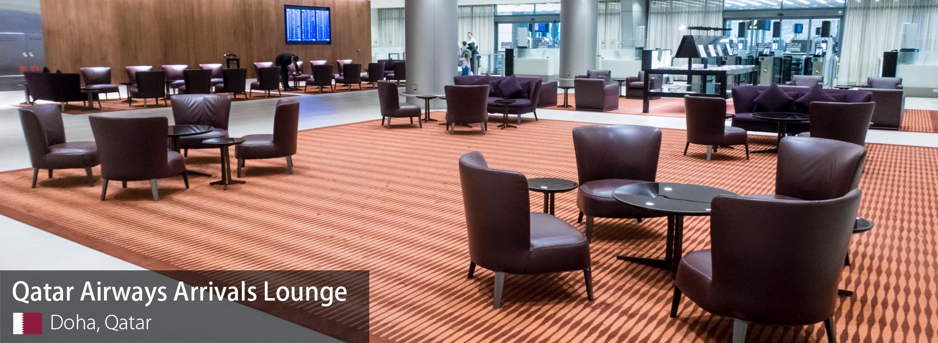Review Qatar Airways First and Business Class Arrivals Lounge at Doha