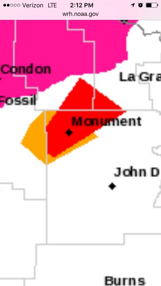 UPDATE BREAKING WEATHER ALERT Tornado Warning for parts of Umatilla