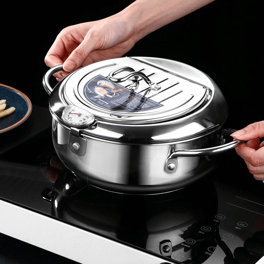 Japanese Style Frying Pot (24cm) Knead This LTD