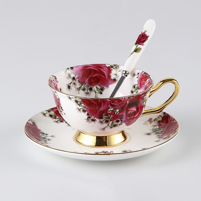 Luxury Bone China Tea Set for 2 Knead This LTD