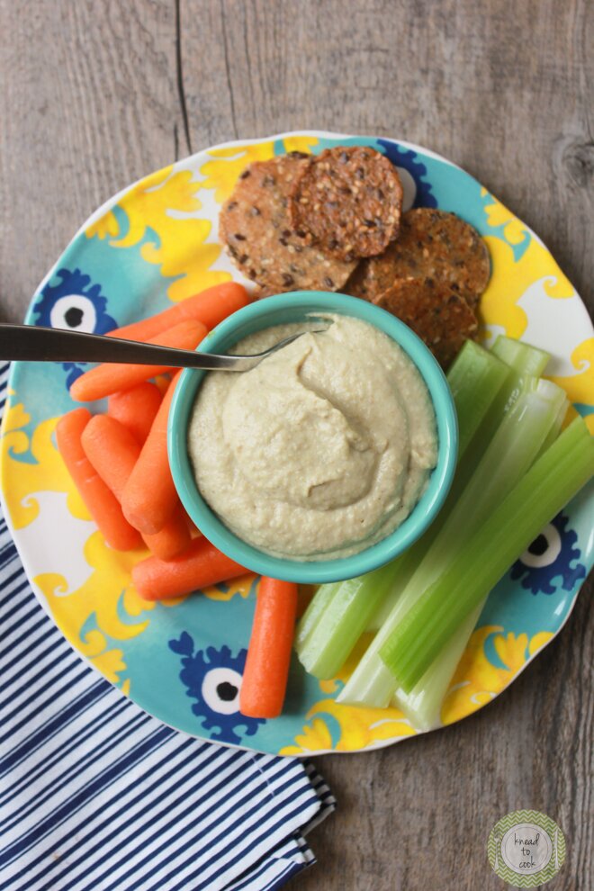 Hummus with dry chickpeas. {vegan} {gluten free} Knead to Cook