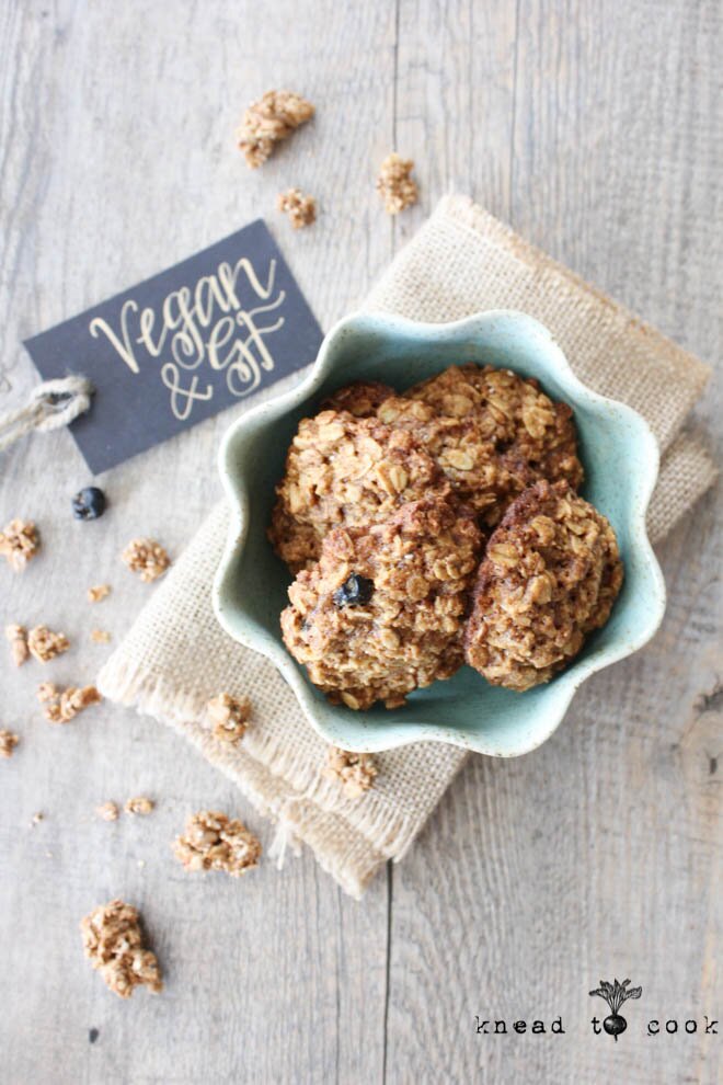 Purely Elizabeth Granola Breakfast Cookies. Vegan. GF.