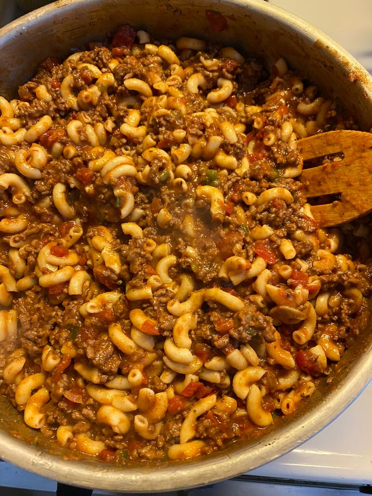 Easy cheesy beef goulash Everyday Recipes