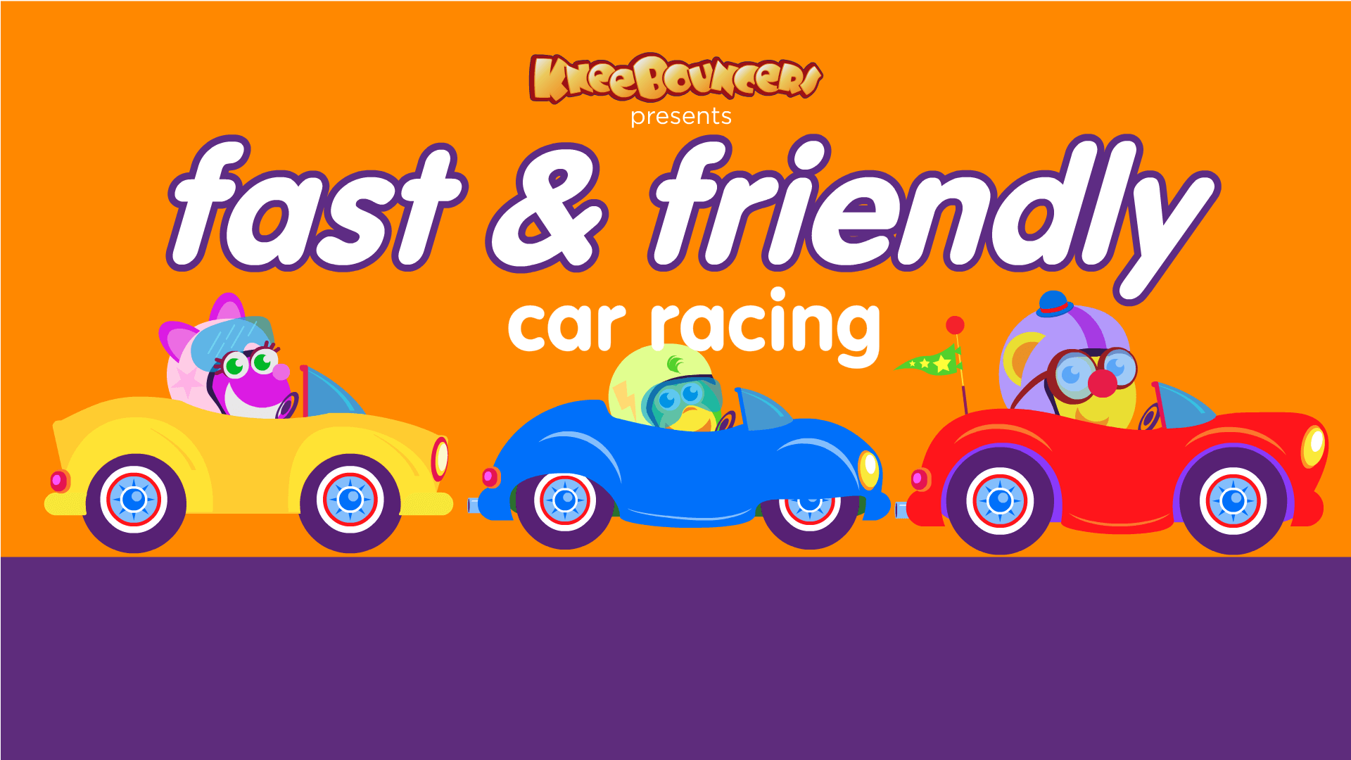Fun and Easy Racing Car Game for Preschoolers