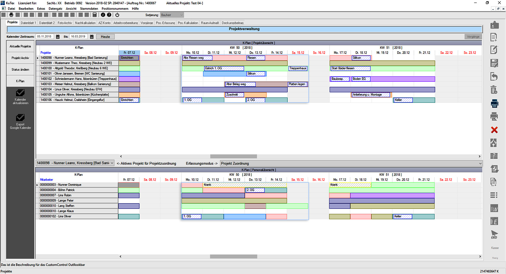 Zusatzmodul KPlan KNews · LinsSoftware