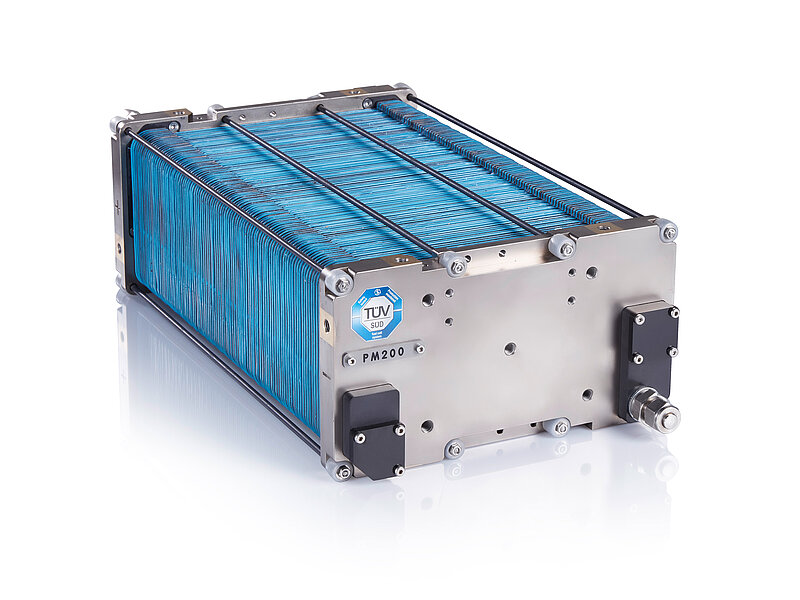 Gastight pump for hydrogen recirculation