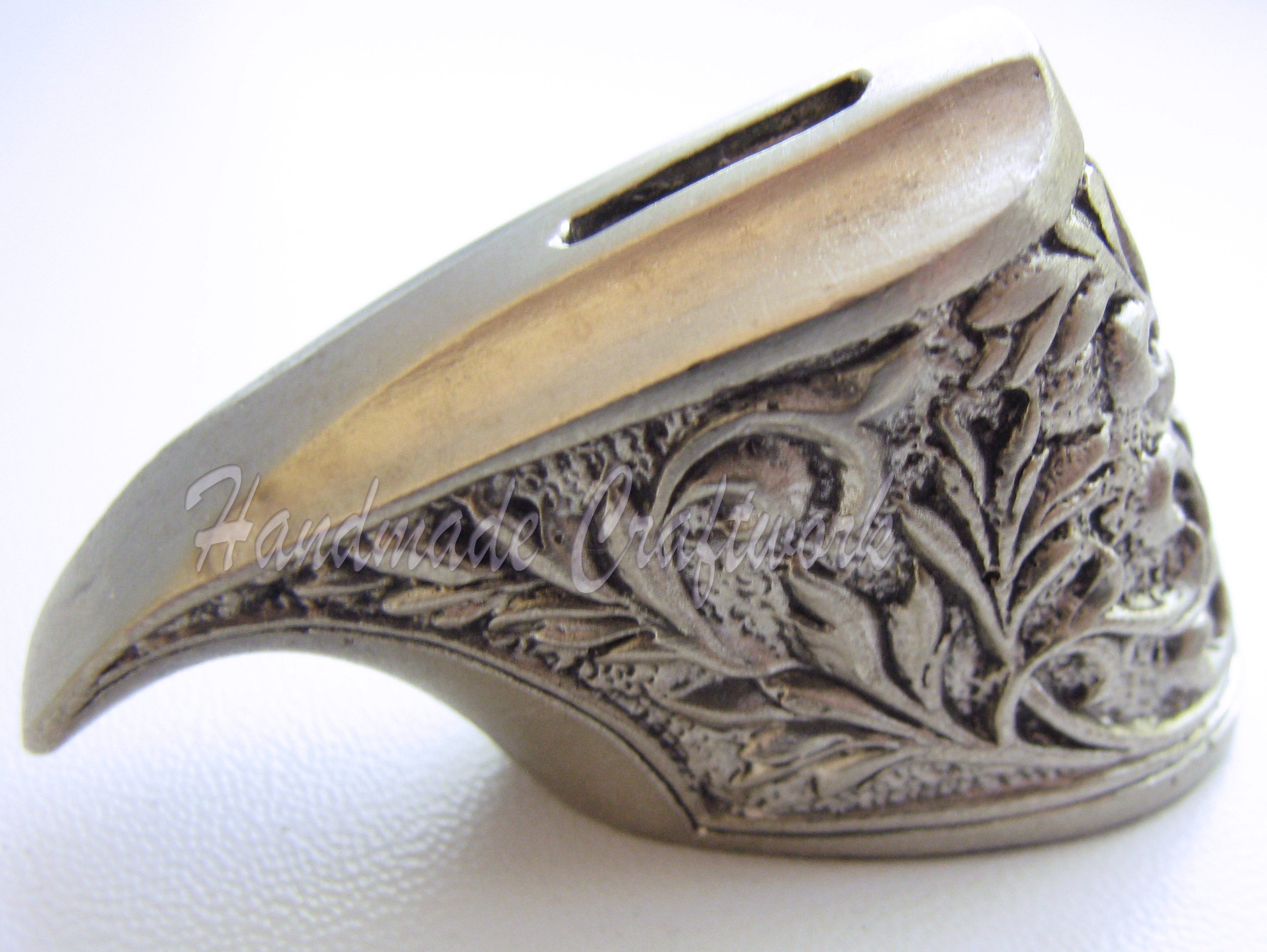 Finger Guard 8 for Custom Knife Making Handle Bronze/Silver Custom