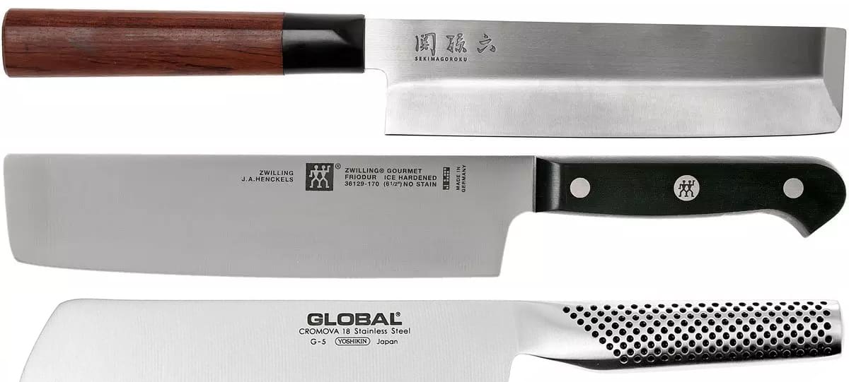 Howto Cutting with a Nakiri Kitchen Knife