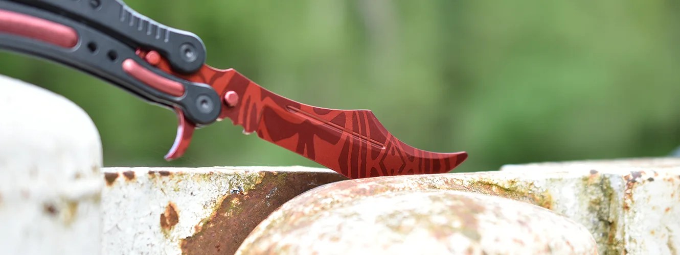 BUTTERFLY Slaughter IRL Real CS2/CSGO Knife