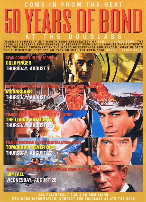 Film series celebrates 50 years of James Bond Knight Foundation
