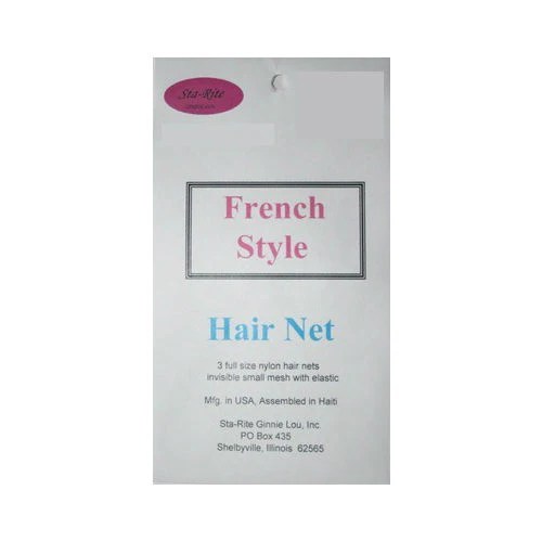 StaRite French Style Hair Nets 3 pack Knight's Beauty Supply