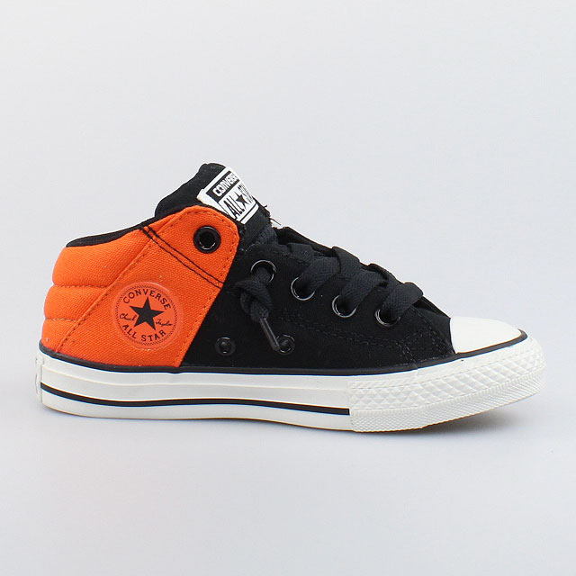 CONVERSE ALL STAR KIDS CHUCKS AXEL MID BLACK TERRACOTTA 642851C KINDER