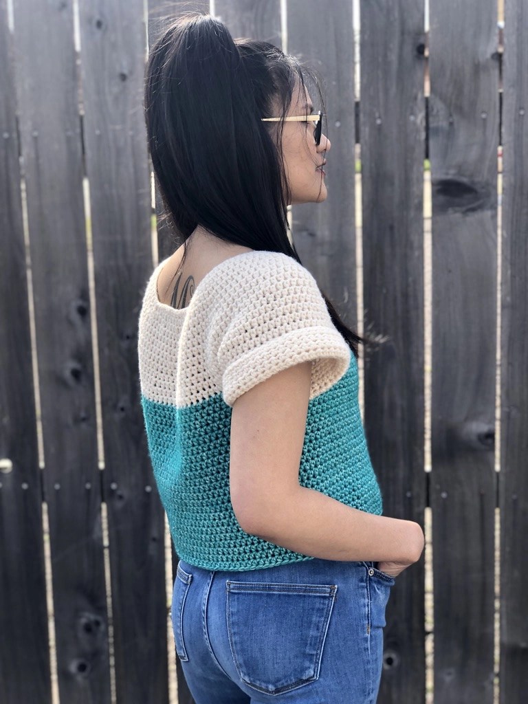 Everyday Crochet Pullover Top KnitcroAddict