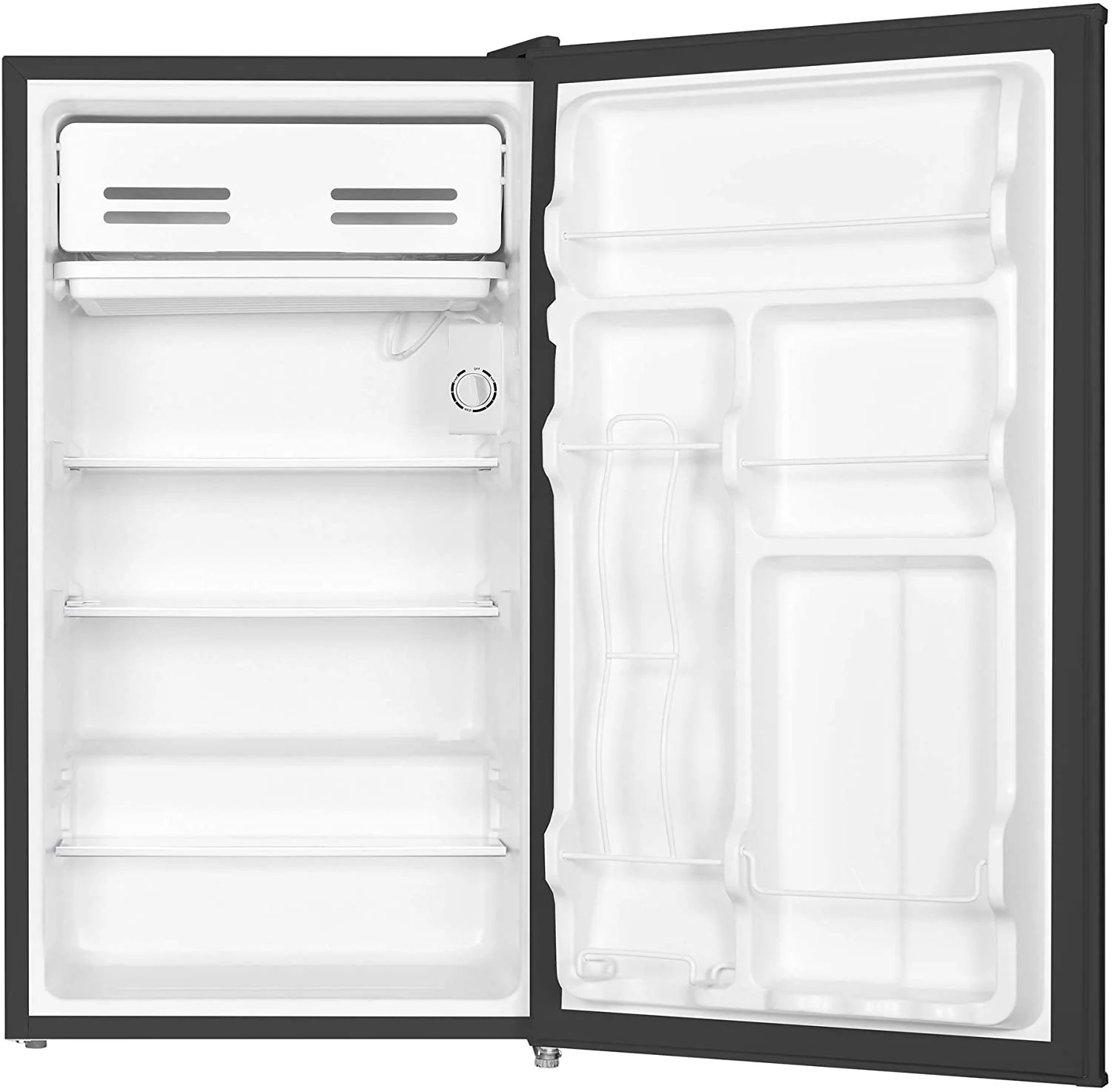 Keytone KSTRC331DB Mini Refrigerator with Freezer, 3.3 Cu. Ft, with 1