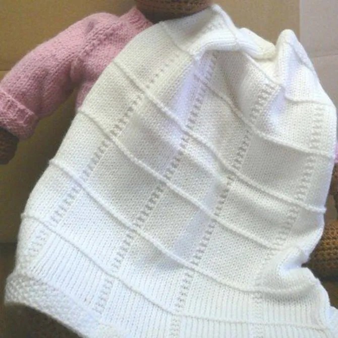 Easy Baby Blanket Knitting Patterns Knitfarious