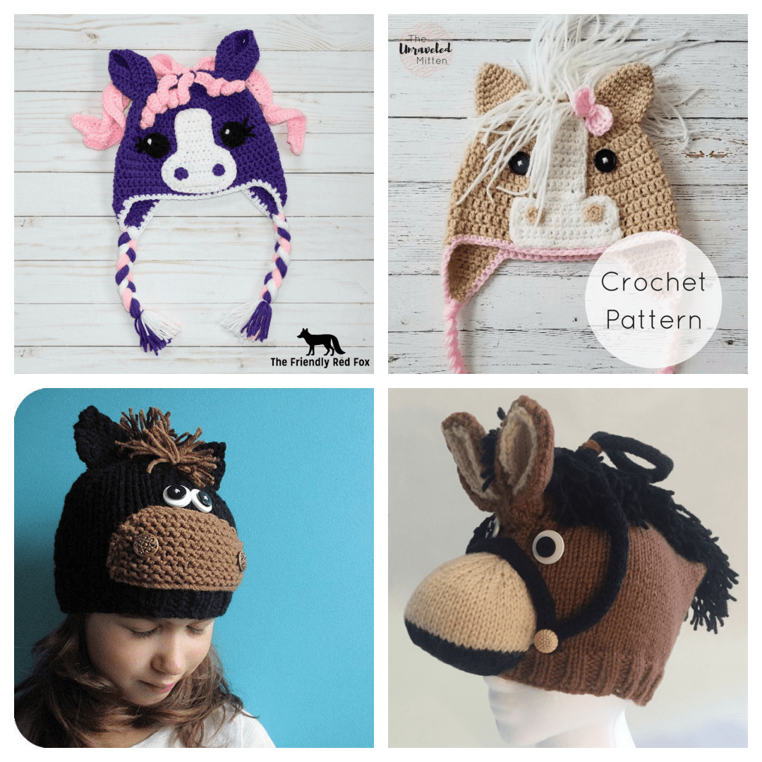 Adorable Knit & Crochet Horse Hats … This Is The Definition Of