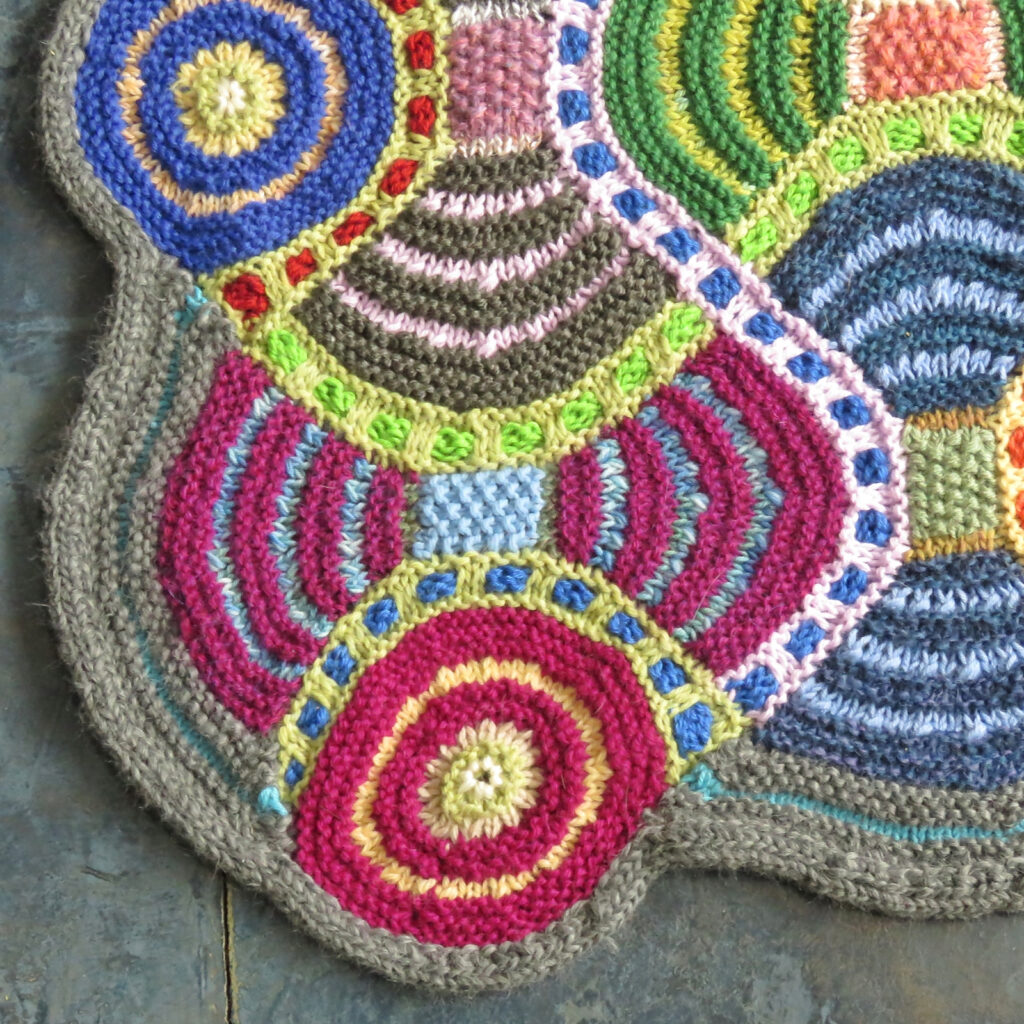 Knit An African Adventure Blanket, A Patchwork Quilt Designed
