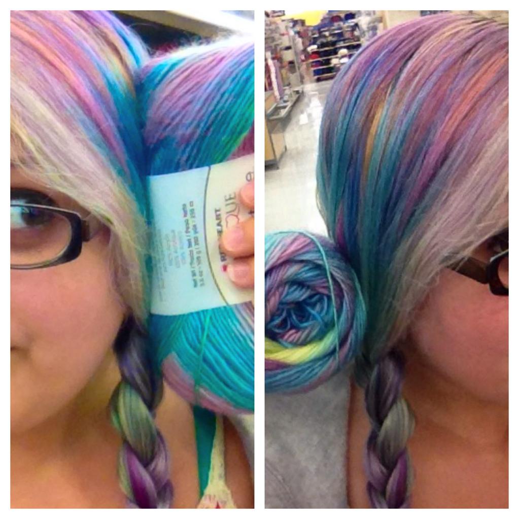 Does The Yarn Rule The Hair Or Does The Hair Rule The Yarn? I Dunno