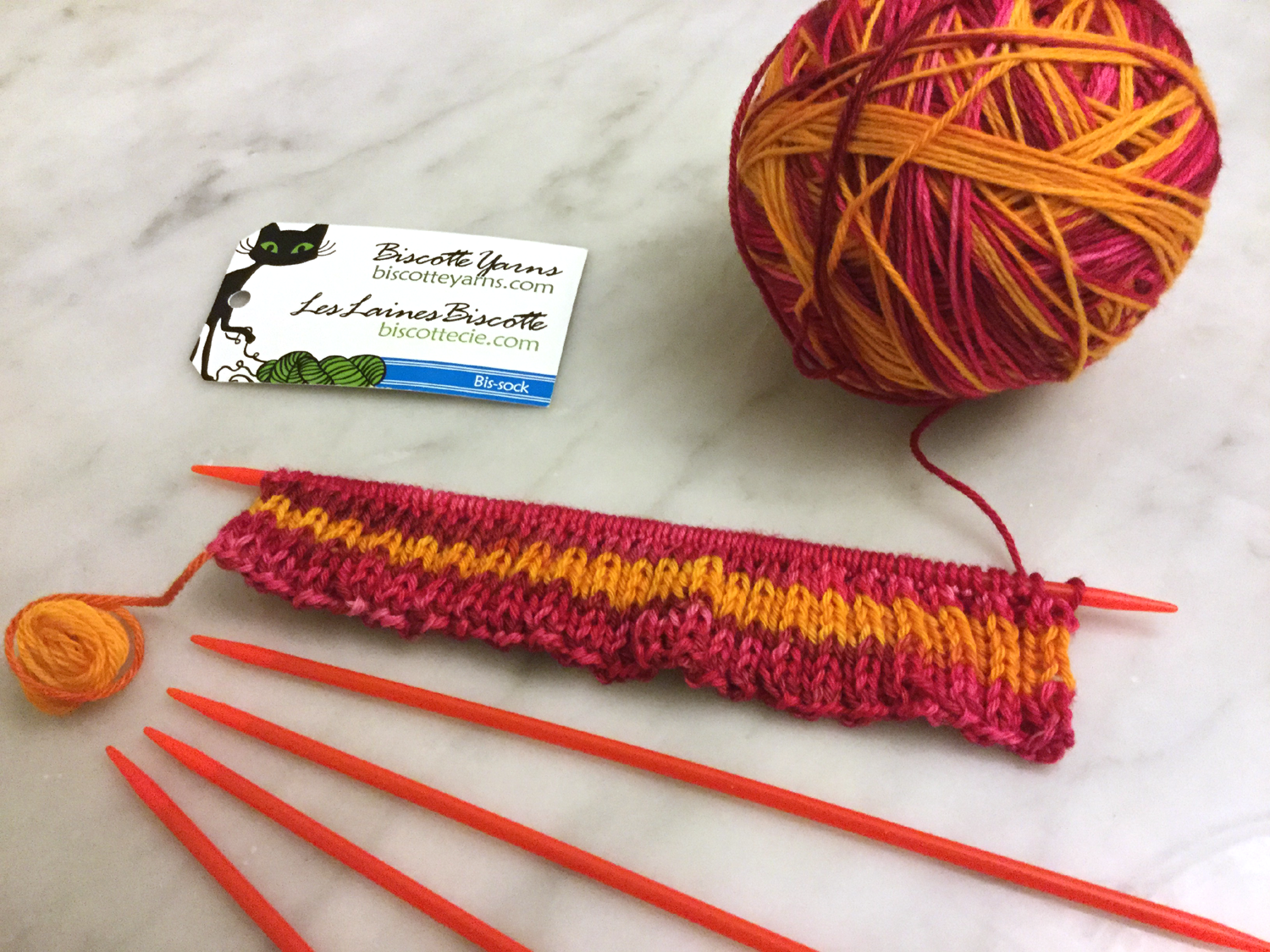 Knitting a Guinea Pig Sweater With Bissock Yarn From Biscotte Yarns