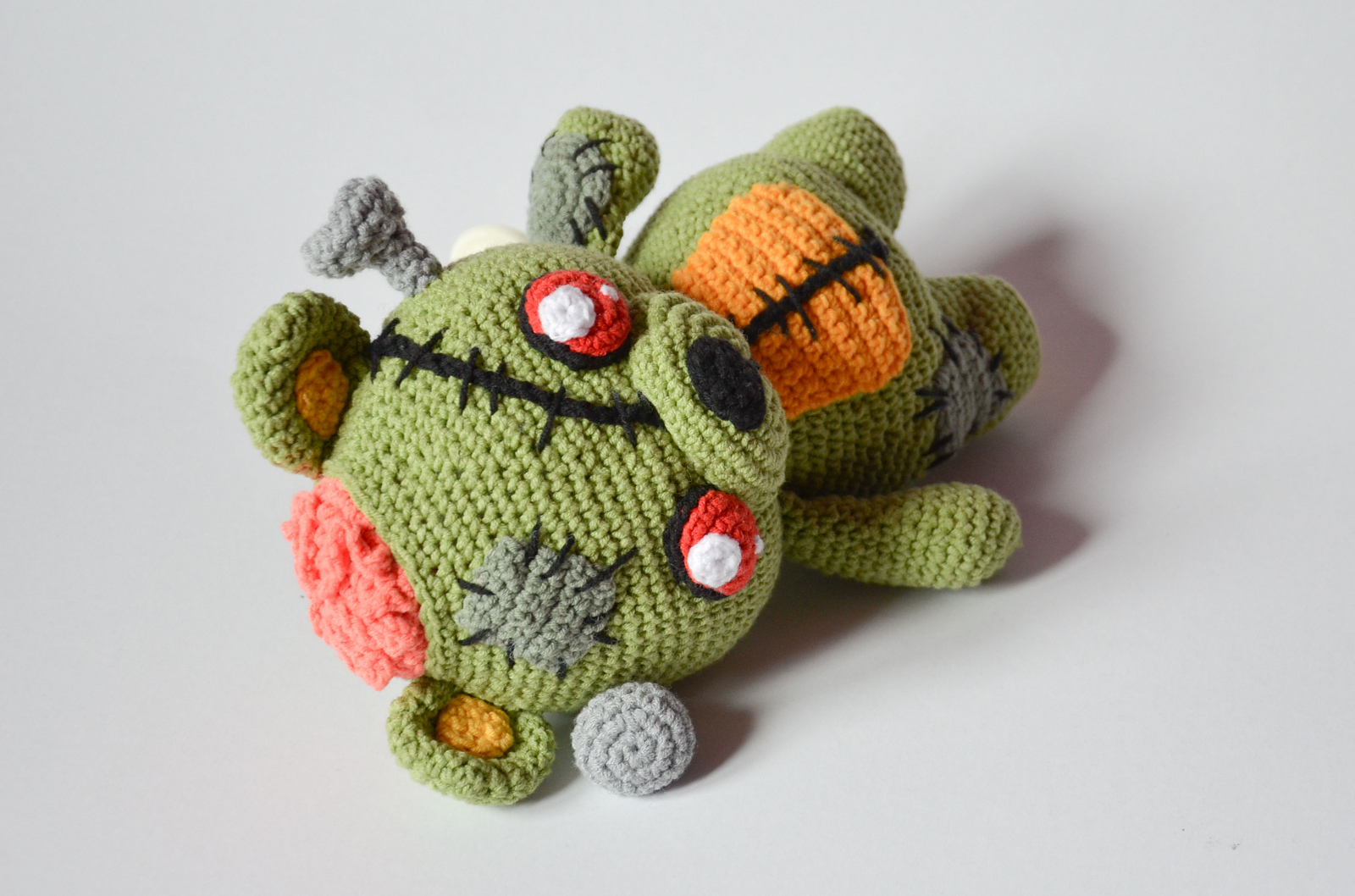 Finn's Pick Frankie the Zombie Crochet Amigurumi Pattern Available