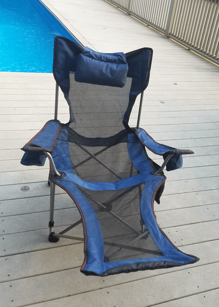 Review RORAIMA Reclining Camping Chair Easy To Set Up! KnitHacker