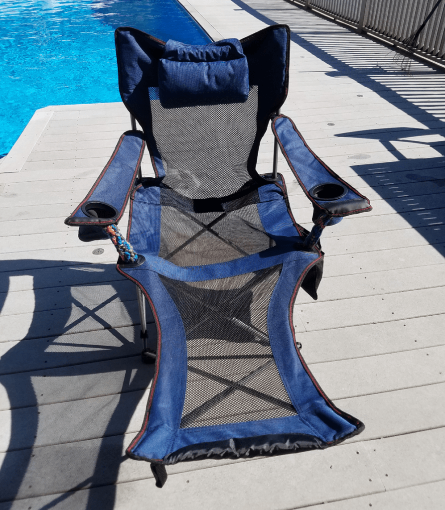 Review RORAIMA Reclining Camping Chair Easy To Set Up! KnitHacker