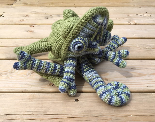 Crochet This Incredible ColorChanging Chameleon Guaranteed To