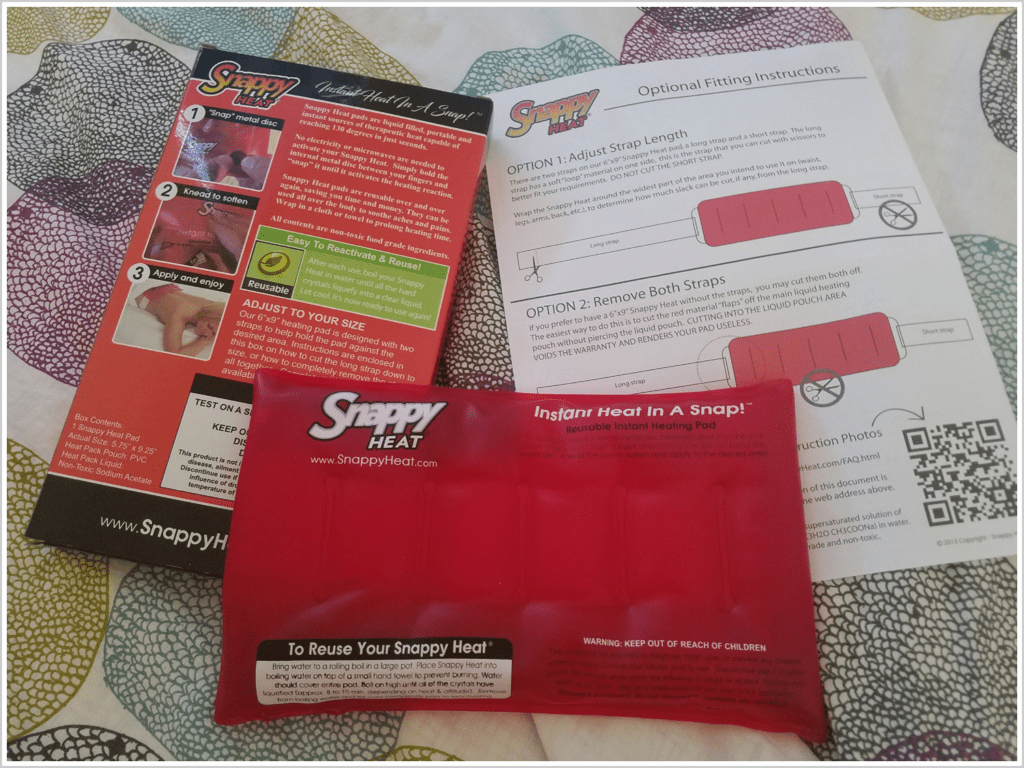 Review Reusable Instant Heating Pack By Snappy Heat KnitHacker