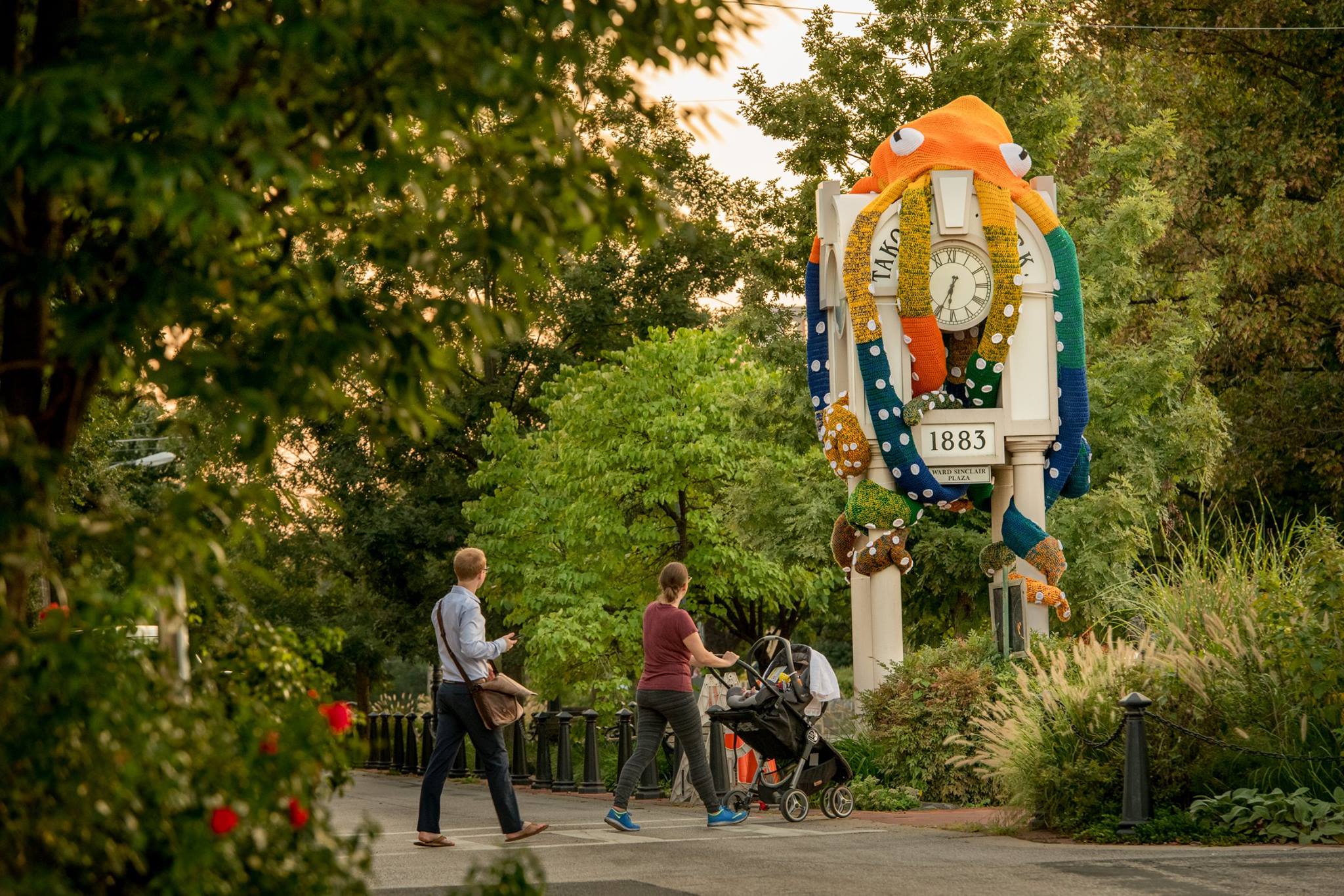 Awesome Yarn Bomb Sighting in Takoma Park, Maryland KnitHacker