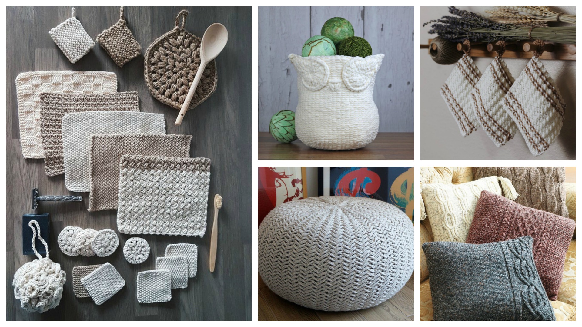 Designer Spotlight Handy Knit & Crochet Accessories For the Home