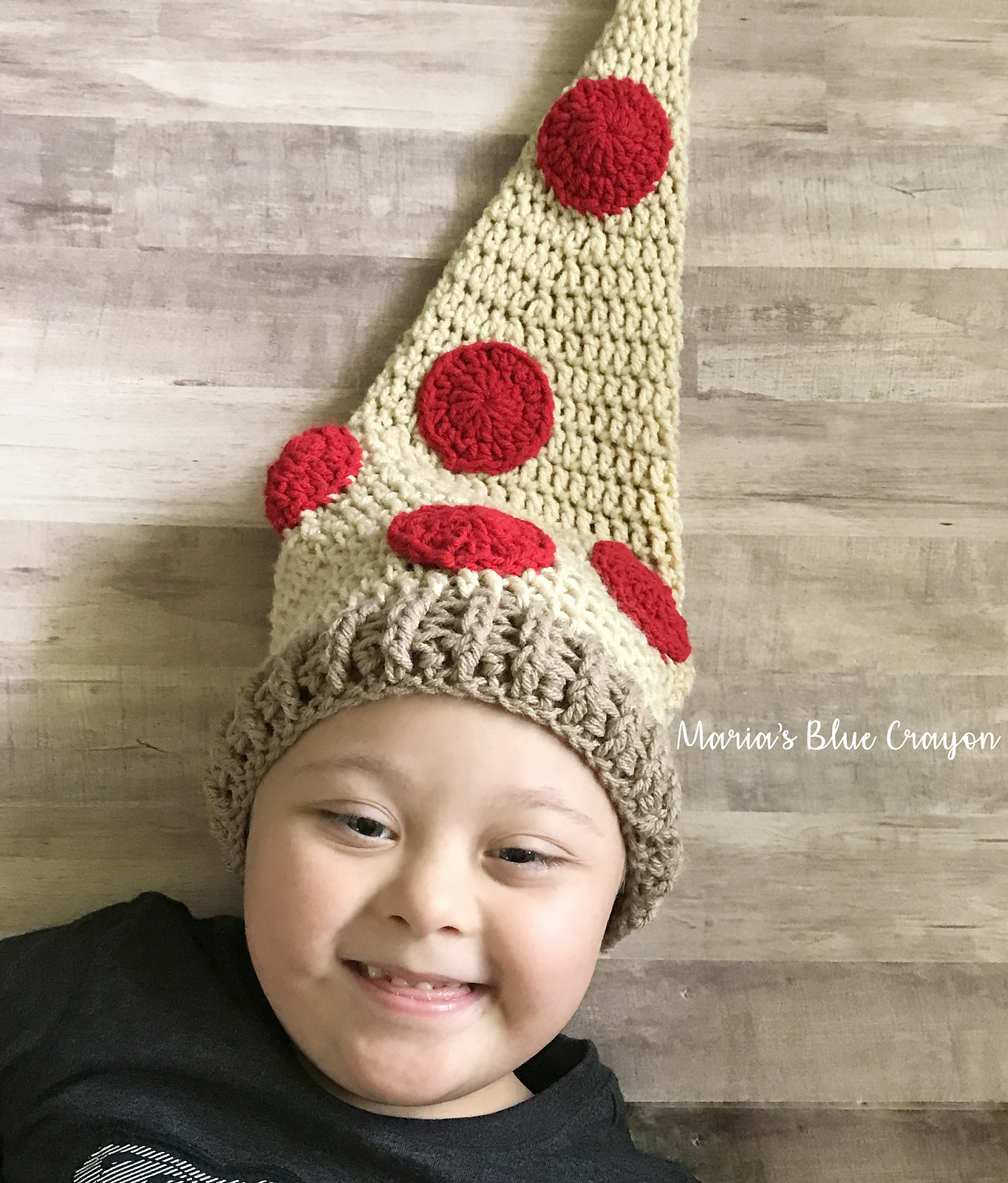Crochet a Fun Pizza Hat With This Free Pattern! KnitHacker
