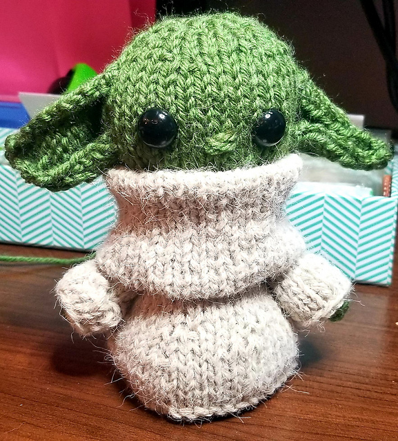 The Best Yoda & Baby Yoda Patterns For Makers Who Knit! Hats, Stockings
